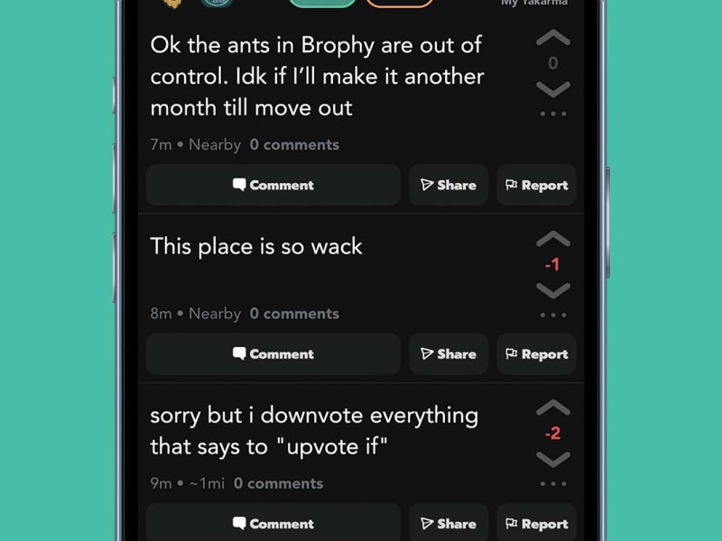 The YikYak problem